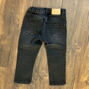 Zara Kids Black Denim Jeans 18-24